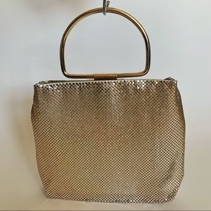 70’s styled gold handbag